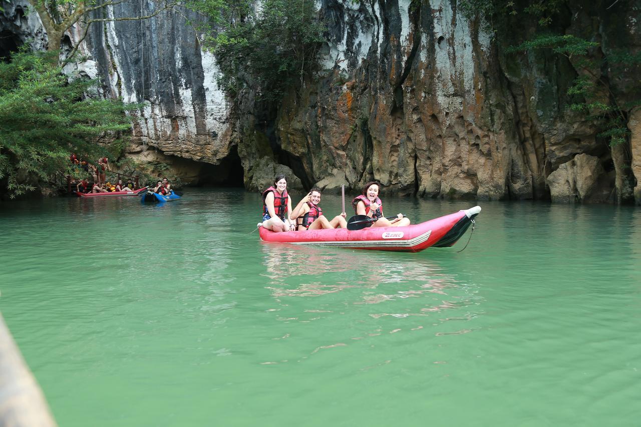 Thien Phu Hostel Phong Nha Bagian luar foto