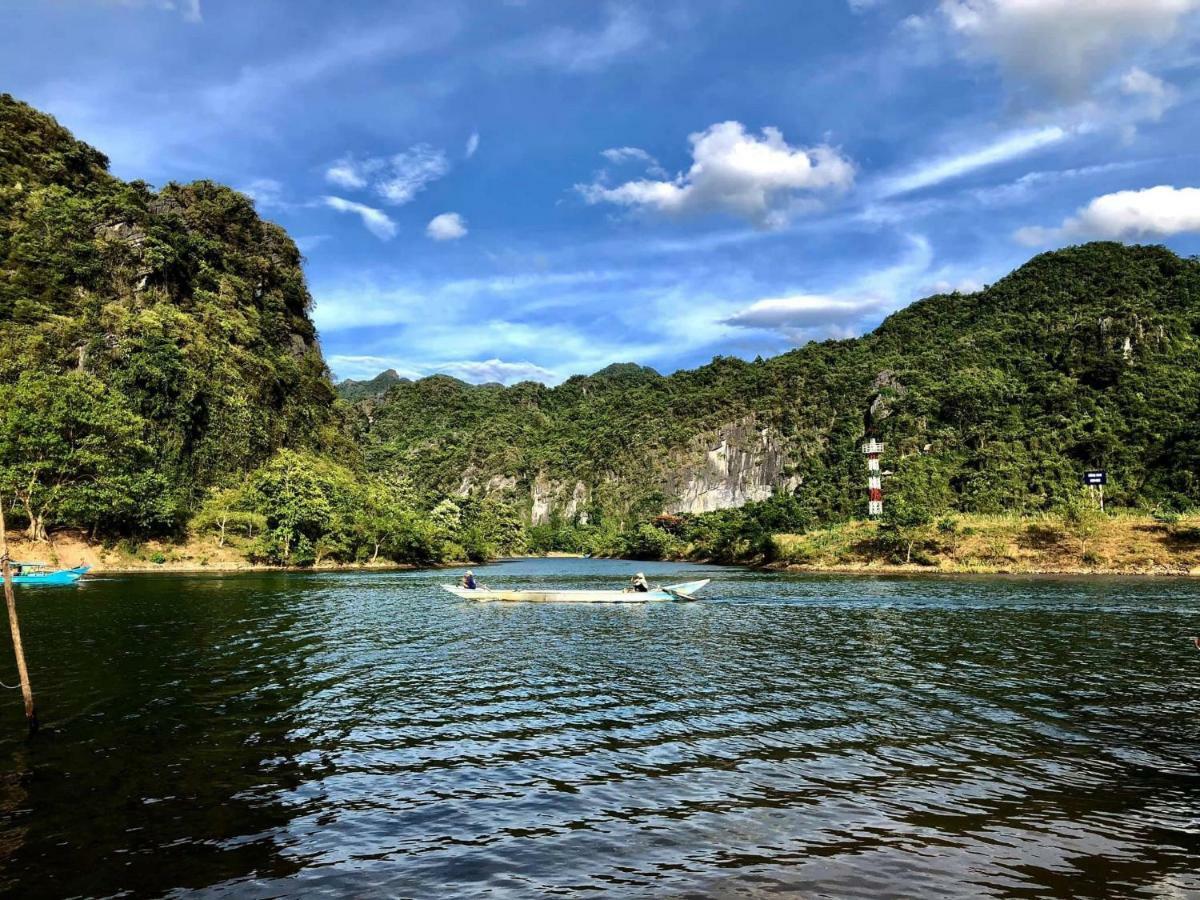 Thien Phu Hostel Phong Nha Bagian luar foto